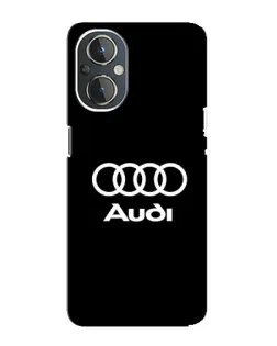 Чехол для OnePlus Nord N20 с картинкой «Классическое лого Audi»