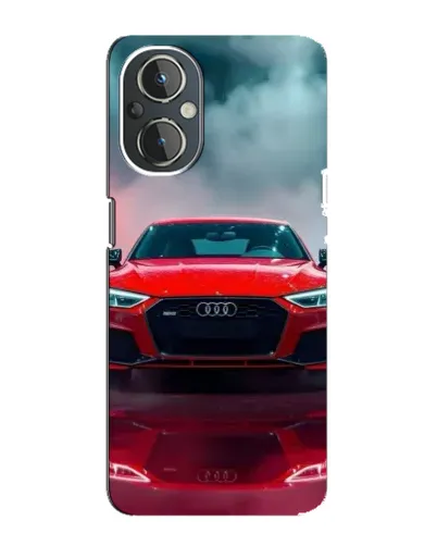 Чехол для OnePlus Nord N20 с картинкой «Audi RS — красный стиль»