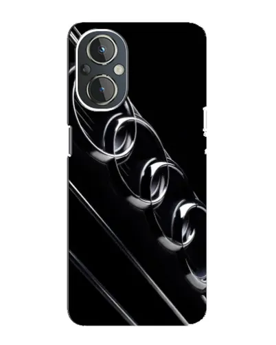 Чехол для OnePlus Nord N20 с картинкой «Audi — абстрактные кольца»