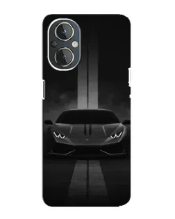Чохол для OnePlus Nord N20 з картинкою «Lamborghini симетрія доріг»