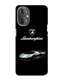 Чохол для OnePlus Nord N20 з картинкою «Логотип Lamborghini класика»