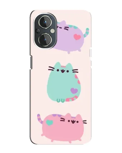 Чехол для OnePlus Nord N20 с картинкой «Pusheen трио» Чехол для OnePlus Nord N20 с картинкой «Pusheen трио»