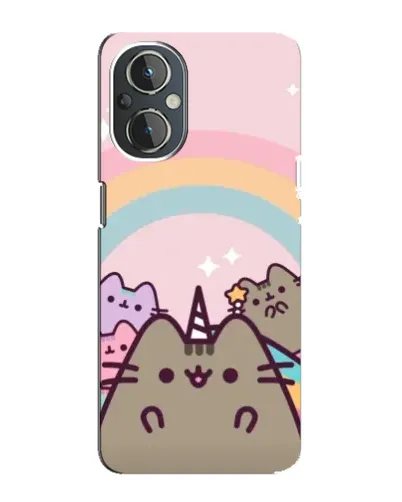 Чехол для OnePlus Nord N20 с картинкой «Единорог Pusheen» Чехол для OnePlus Nord N20 с картинкой «Единорог Pusheen»