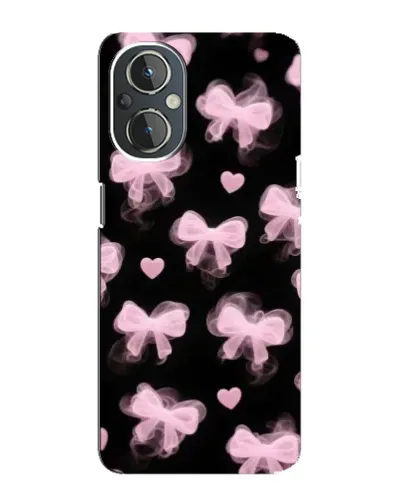 Чехол для OnePlus Nord N20 с картинкой «Геометрия банта»
