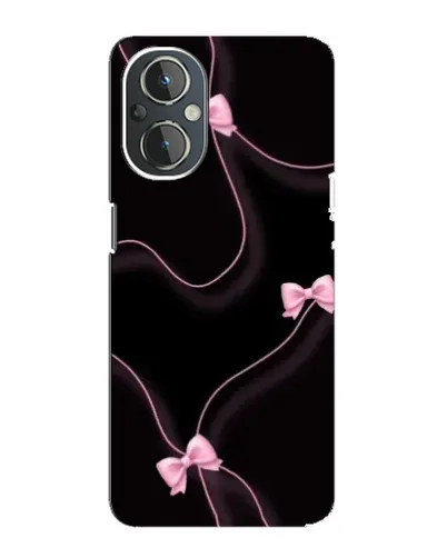 Чехол для OnePlus Nord N20 с картинкой «Розовые ленты»
