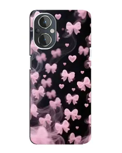 Чехол для OnePlus Nord N20 с картинкой «Неоновое кружево»