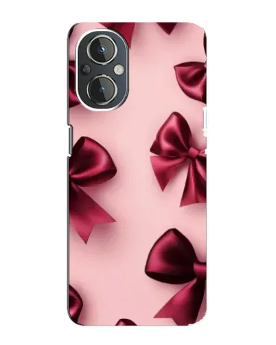 Чехол для OnePlus Nord N20 с картинкой «Бордовый атлас»