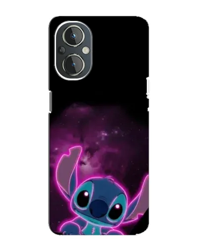 Чехол для OnePlus Nord N20 с картинкой «Неоновый Stitch» Чехол для OnePlus Nord N20 с картинкой «Неоновый Stitch»