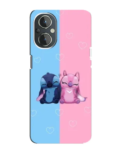 Чехол для OnePlus Nord N20 с картинкой «Stitch и Angel Love» Чехол для OnePlus Nord N20 с картинкой «Stitch и Angel Love»