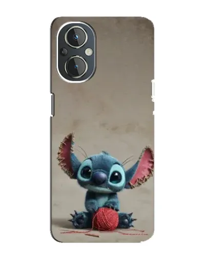 Чехол для OnePlus Nord N20 с картинкой «Стич на коричневом фоне» Чехол для OnePlus Nord N20 с картинкой «Стич на коричневом фоне»