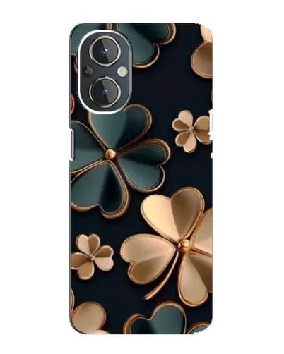 Чехол для OnePlus Nord N20 с картинкой «Клевер в золоте» Чехол для OnePlus Nord N20 с картинкой «Клевер в золоте»
