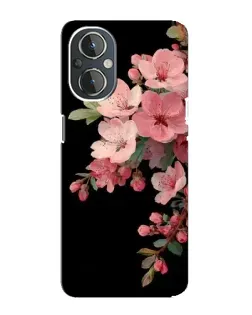 Чехол для OnePlus Nord N20 с картинкой «Розовая ветка сакуры»