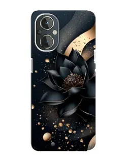 Чехол для OnePlus Nord N20 с картинкой «Черный лотос»
