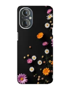 Чехол для OnePlus Nord N20 с картинкой «Цветочная композиция»