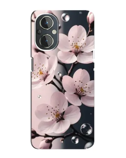 Чехол для OnePlus Nord N20 с картинкой «Нежная сакура и капли» Чехол для OnePlus Nord N20 с картинкой «Нежная сакура и капли»