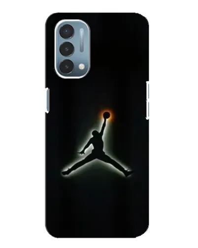 Чехол для OnePlus Nord N200 5G (DE211) с картинкой «Jordan Gradient Logo»