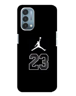 Чехол для OnePlus Nord N200 5G (DE211) с картинкой «Jordan Flight 23»