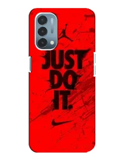 Чехол для OnePlus Nord N200 5G (DE211) с картинкой «Nike Just Do It»