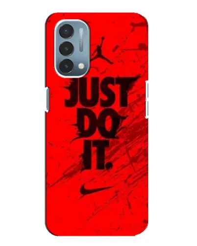 Чехол для OnePlus Nord N200 5G (DE211) с картинкой «Nike Just Do It»
