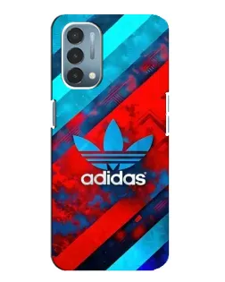 Чехол для OnePlus Nord N200 5G (DE211) с картинкой «Абстракция Adidas»