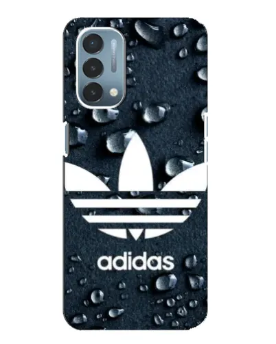 Чехол для OnePlus Nord N200 5G (DE211) с картинкой «Adidas Trefoil Blue»