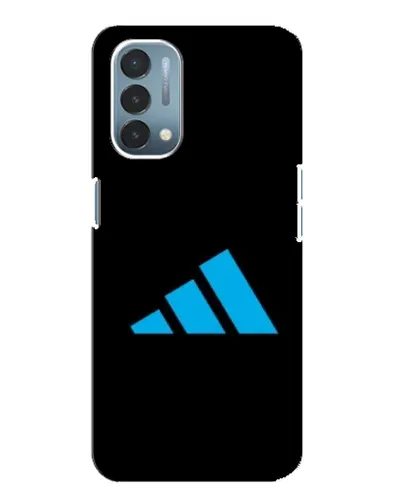 Чехол для OnePlus Nord N200 5G (DE211) с картинкой «Adidas Cyan Logo»