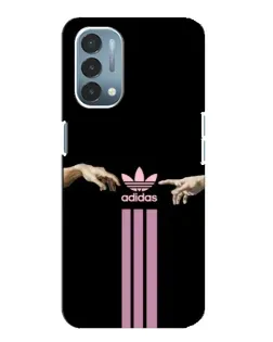 Чехол для OnePlus Nord N200 5G (DE211) с картинкой «Adidas Hands» Чехол для OnePlus Nord N200 5G (DE211) с картинкой «Adidas Hands»