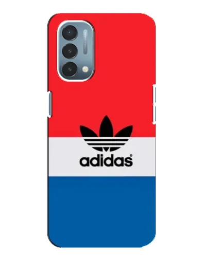 Чехол для OnePlus Nord N200 5G (DE211) с картинкой «Ретро блоки Adidas»