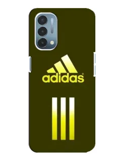 Чехол для OnePlus Nord N200 5G (DE211) с картинкой «Оливковый градиент Adidas»