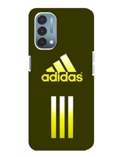 Чехол для OnePlus Nord N200 5G (DE211) с картинкой «Оливковый градиент Adidas»