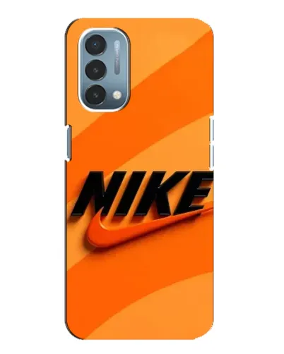 Чехол для OnePlus Nord N200 5G (DE211) с картинкой «Оранжевый драйв Nike»