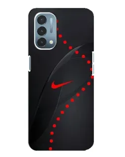 Чехол для OnePlus Nord N200 5G (DE211) с картинкой «Абстрактный дизайн Nike»