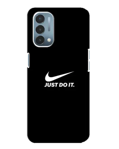 Чехол для OnePlus Nord N200 5G (DE211) с картинкой «Минимализм от Nike»