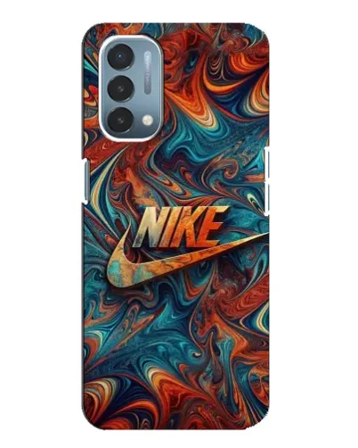 Чехол для OnePlus Nord N200 5G (DE211) с картинкой «Nike в абстракции»