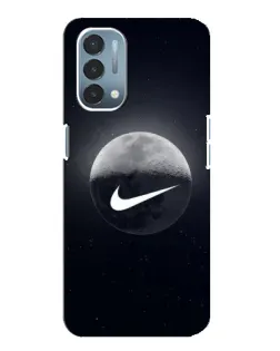 Чехол для OnePlus Nord N200 5G (DE211) с картинкой «Nike в стиле граффити»