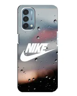 Чехол для OnePlus Nord N200 5G (DE211) с картинкой «Nike в стиле ретро»