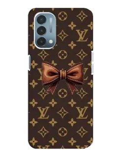 Чехол для OnePlus Nord N200 5G (DE211) с картинкой «LV с бантом»