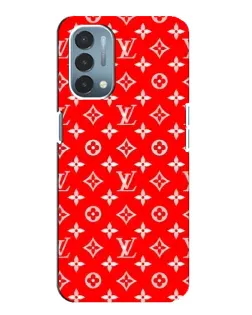 Чехол для OnePlus Nord N200 5G (DE211) с картинкой «Яркий паттерн LV»