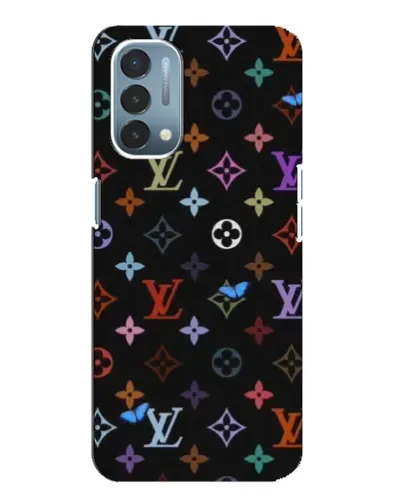 Чехол для OnePlus Nord N200 5G (DE211) с картинкой «Цветная монограмма LV» Чехол для OnePlus Nord N200 5G (DE211) с картинкой «Цветная монограмма LV»