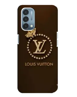 Чехол для OnePlus Nord N200 5G (DE211) с картинкой «LV — золотая печать»
