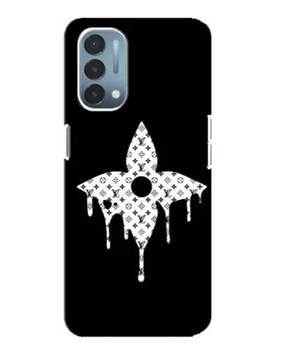 Чехол для OnePlus Nord N200 5G (DE211) с картинкой «Цветочная монограмма» Чехол для OnePlus Nord N200 5G (DE211) с картинкой «Цветочная монограмма»