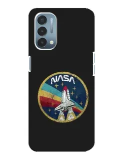 Чехол для OnePlus Nord N200 5G (DE211) с картинкой «NASA — эмблема миссии»