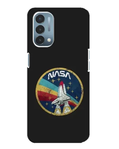 Чехол для OnePlus Nord N200 5G (DE211) с картинкой «NASA — эмблема миссии»