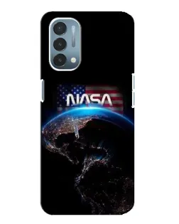 Чехол для OnePlus Nord N200 5G (DE211) с картинкой «Земля из космоса NASA»
