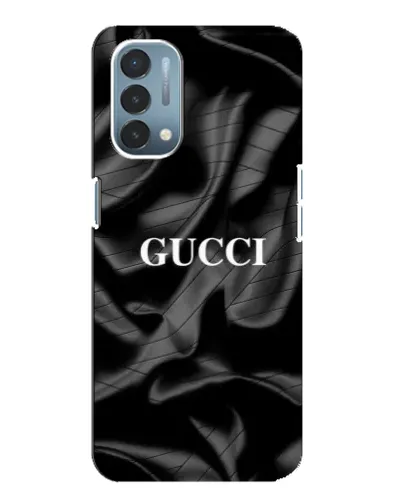 Чехол для OnePlus Nord N200 5G (DE211) с картинкой «Gucci — шелковые волны»