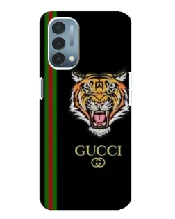 Чехол для OnePlus Nord N200 5G (DE211) с картинкой «Тигр Gucci»