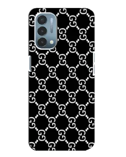 Чехол для OnePlus Nord N200 5G (DE211) с картинкой «Gucci — сетчатый паттерн»