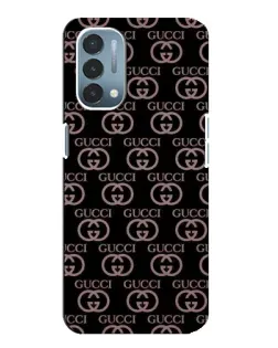 Чехол для OnePlus Nord N200 5G (DE211) с картинкой «Классическая монограмма Gucci»