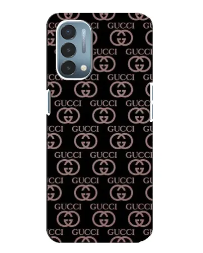 Чехол для OnePlus Nord N200 5G (DE211) с картинкой «Классическая монограмма Gucci»