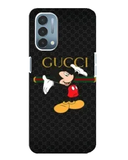 Чехол для OnePlus Nord N200 5G (DE211) с картинкой «Микки Маус Gucci»